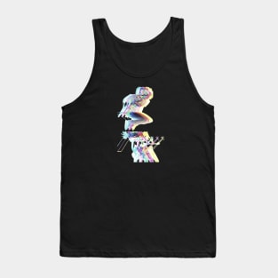 Retro Reverb Musicians - Retro Aesthetic Tank Top